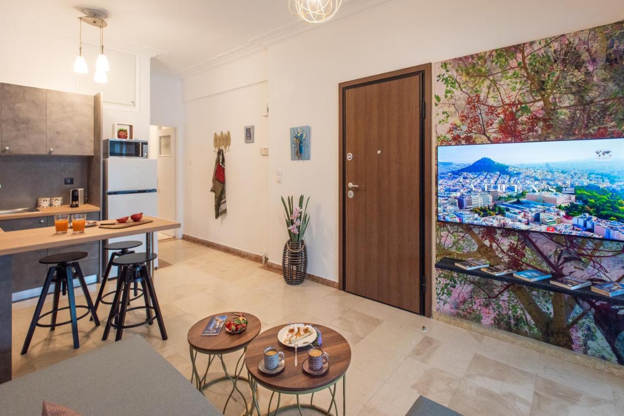 Blue Ark Boho Stay At Acropolis Atenas Exterior foto