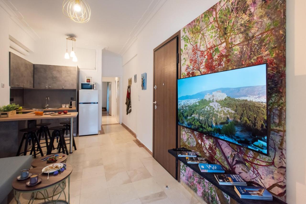Blue Ark Boho Stay At Acropolis Atenas Exterior foto